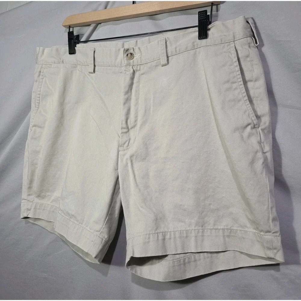 Polo‎ Ralph Lauren Mens 38 Classic Fit Chino Beige Khaki Dad Shorts 6